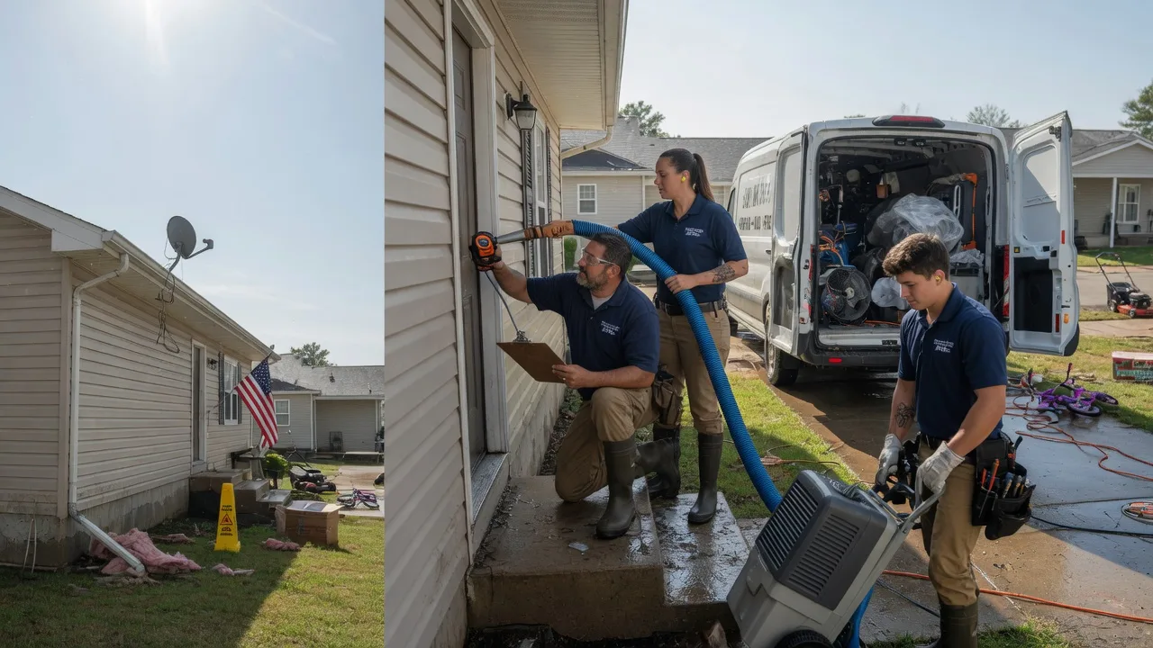 Ceiling Water Damage Restoration in Oakland, AR near me